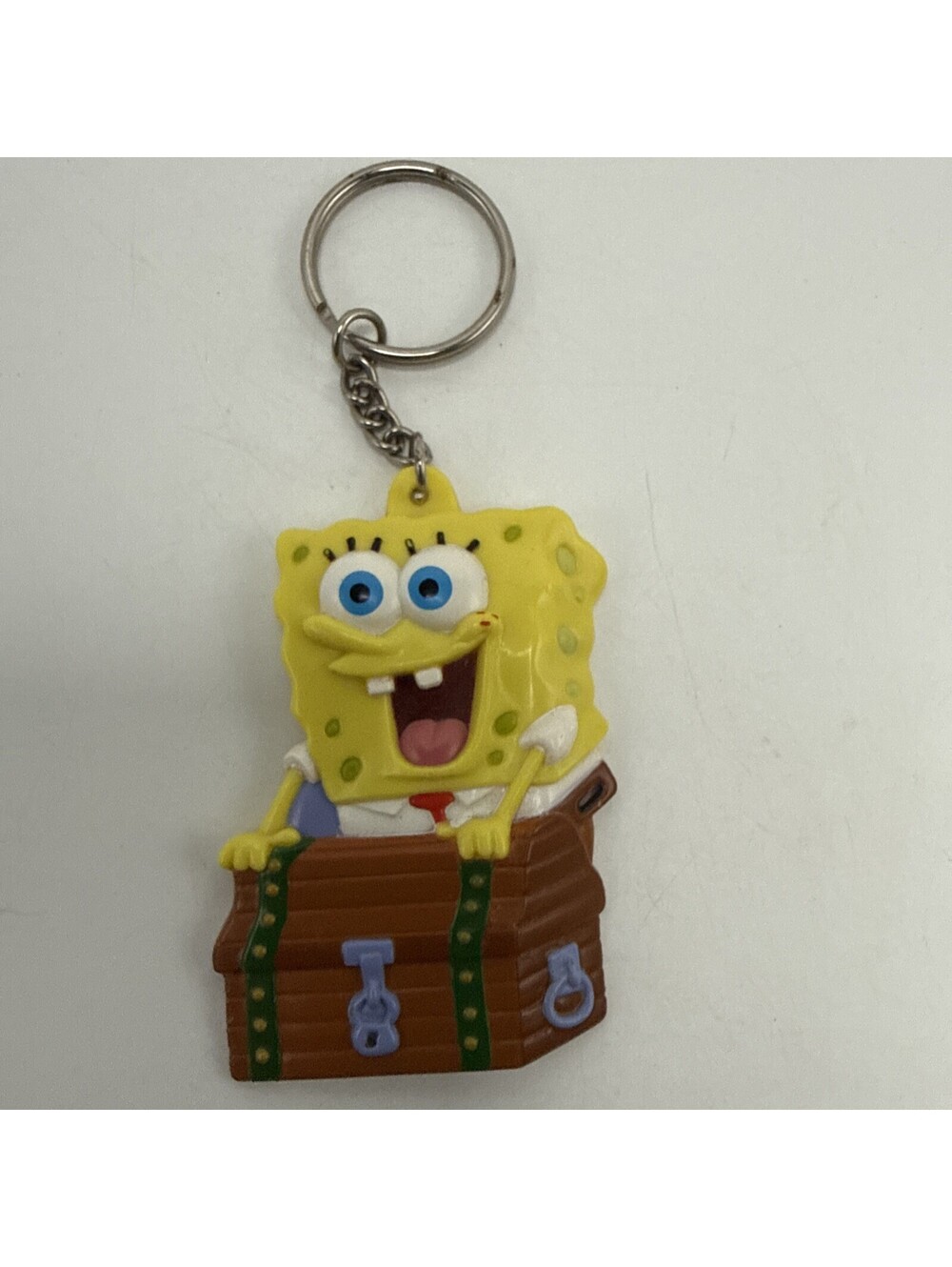 Vintage 2004 SpongeBob SquarePants Keychain Nickelodeon